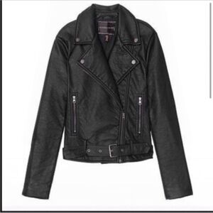 Victoria's Secret Pebbled Motto Jacket